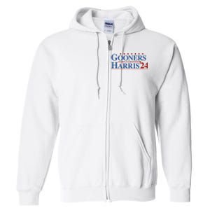 Gooners For Harris 24 Full Zip Hoodie