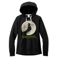 Gabaghoul Funny Hand Moon Halloween Women's Fleece Hoodie