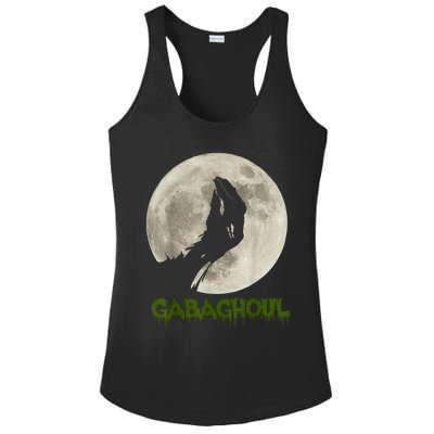 Gabaghoul Funny Hand Moon Halloween Ladies PosiCharge Competitor Racerback Tank