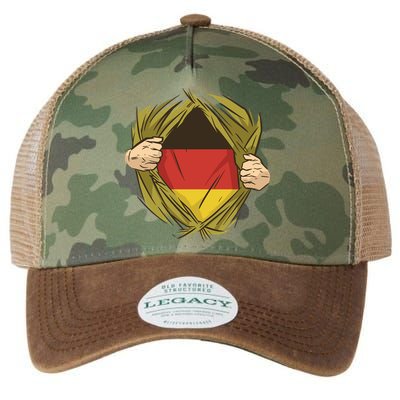 Germany Flag Hero Legacy Tie Dye Trucker Hat