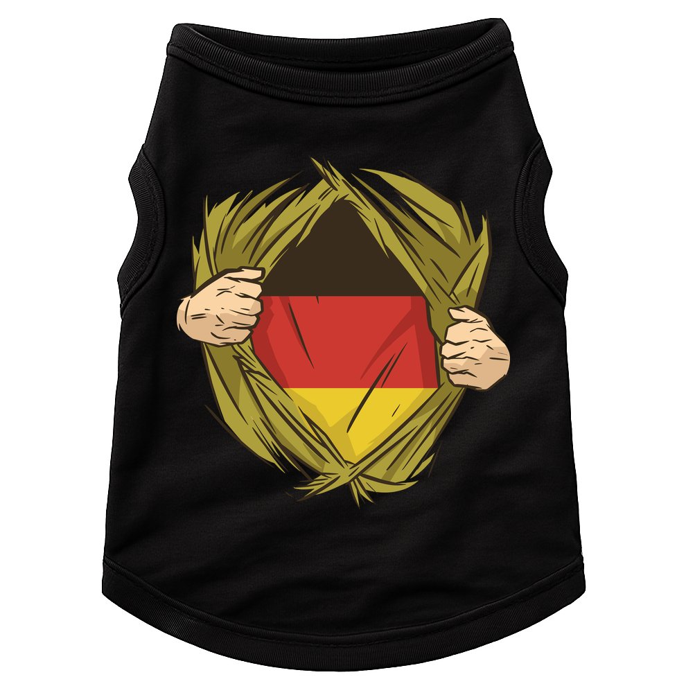 Germany Flag Hero Doggie Tank