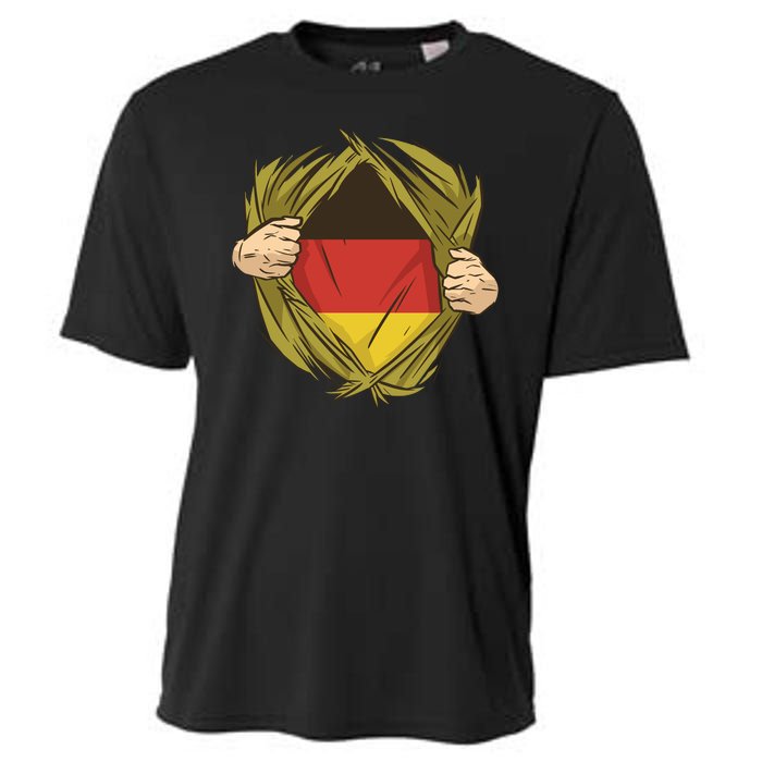 Germany Flag Hero Cooling Performance Crew T-Shirt