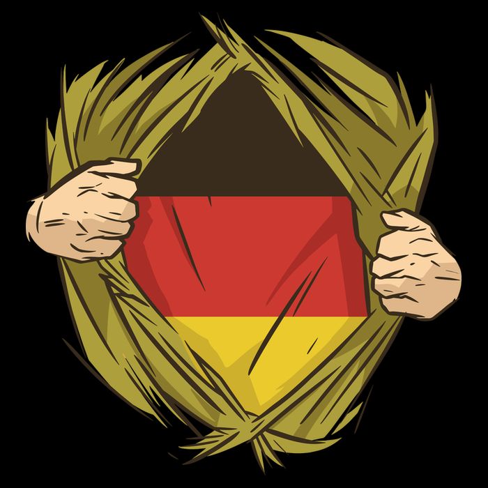 Germany Flag Hero Cooling Performance Crew T-Shirt