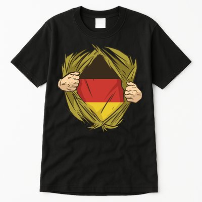 Germany Flag Hero Tall T-Shirt
