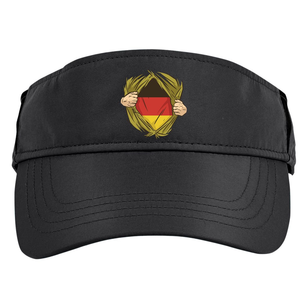 Germany Flag Hero Adult Drive Performance Visor