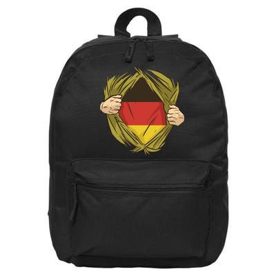 Germany Flag Hero 16 in Basic Backpack
