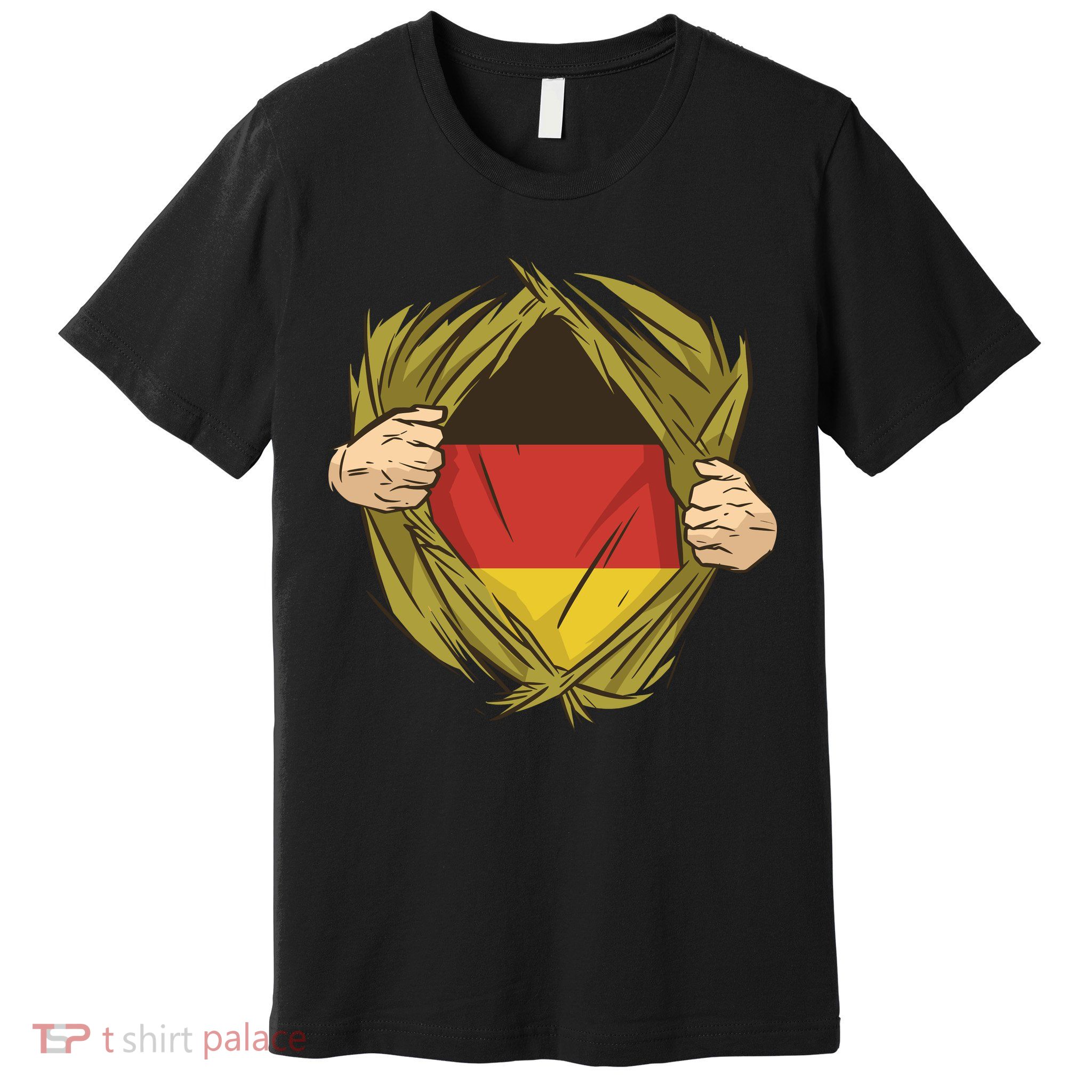 Germany Flag Hero Premium T-Shirt