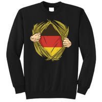 Germany Flag Hero Tall Sweatshirt