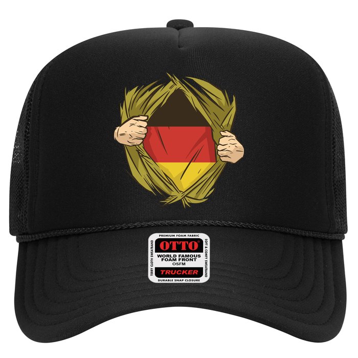 Germany Flag Hero Trucker Hat