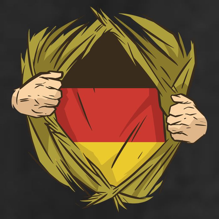 Germany Flag Hero Trucker Hat