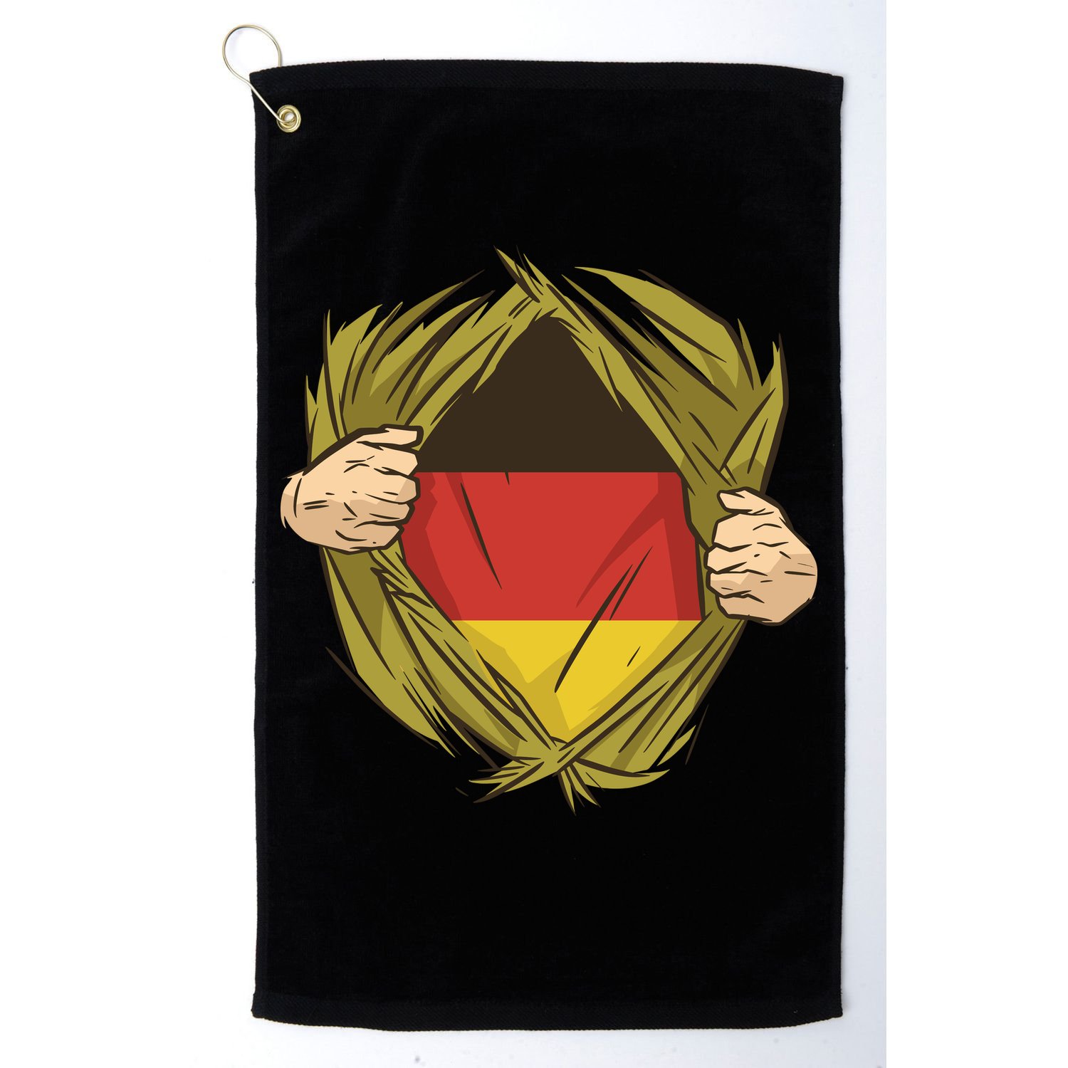 Germany Flag Hero Golf Towel