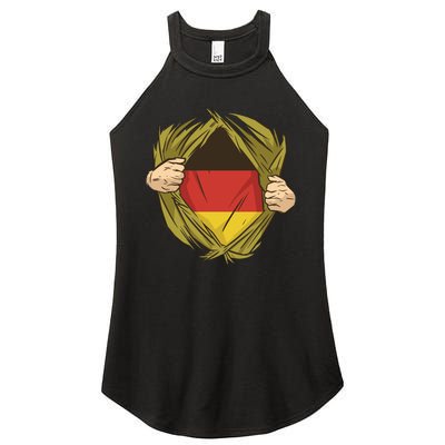 Germany Flag Hero Women's Perfect Tri Rocker Tank