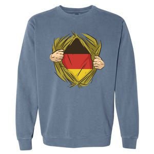 Germany Flag Hero Garment-Dyed Sweatshirt