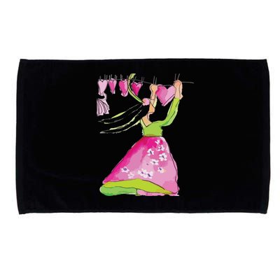 Gift For Her Valentines Day Microfiber Hand Towel