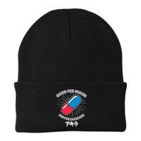 Good For Health Bad For Education Logo Anime Fan Beanie