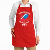 Good For Health Bad For Education Logo Anime Fan Apron
