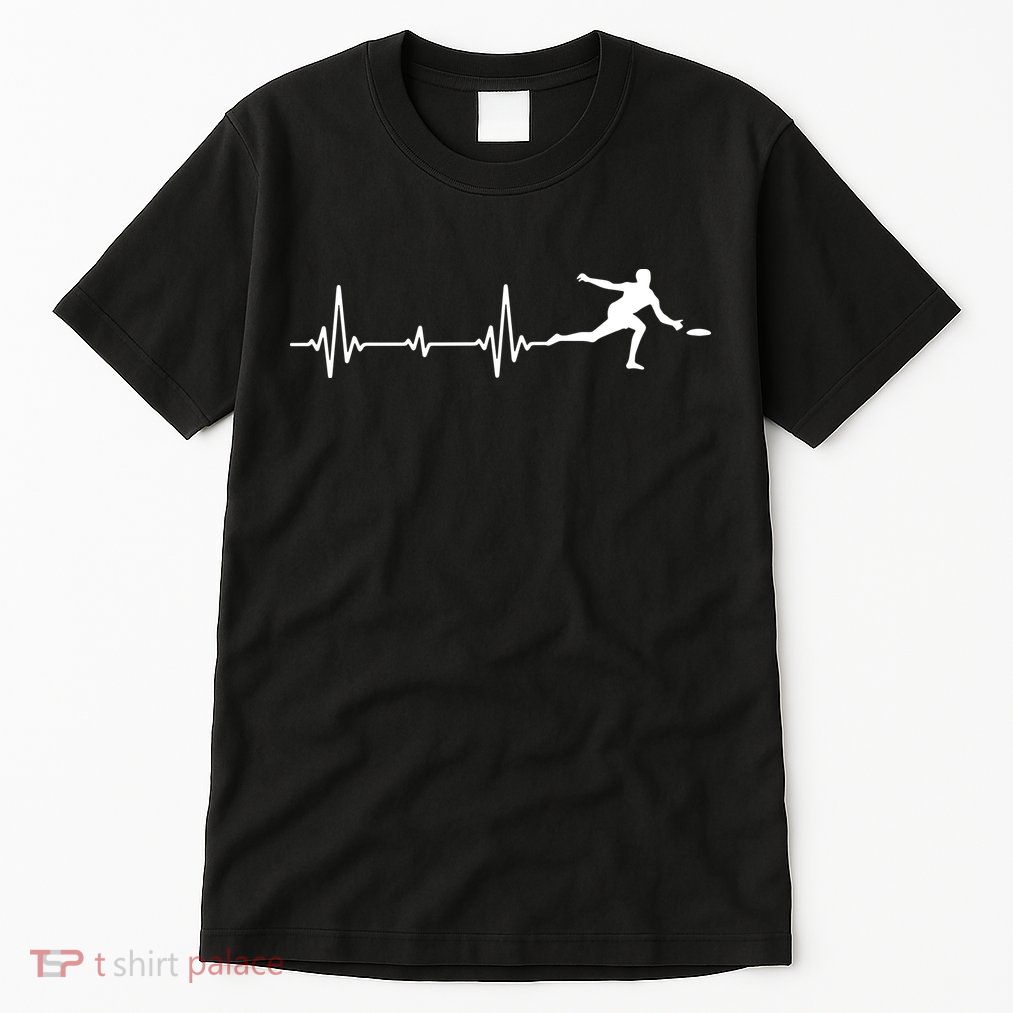 Great Frisbee Heartbeat Gift Ultimate Tall T-Shirt