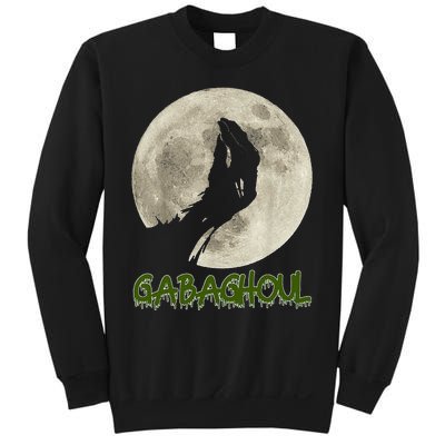 Gabaghoul Funny Hand Moon Halloween Sweatshirt