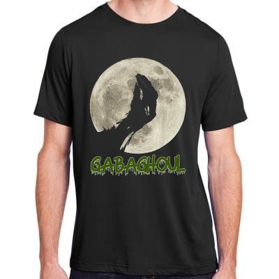 Gabaghoul Funny Hand Moon Halloween Adult ChromaSoft Performance T-Shirt