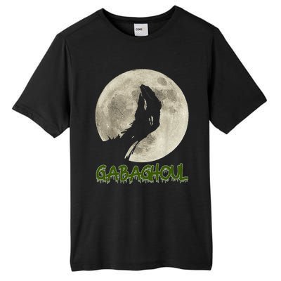 Gabaghoul Funny Hand Moon Halloween Tall Fusion ChromaSoft Performance T-Shirt