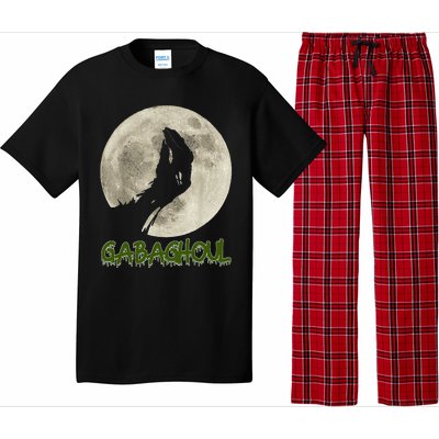 Gabaghoul Funny Hand Moon Halloween Pajama Set