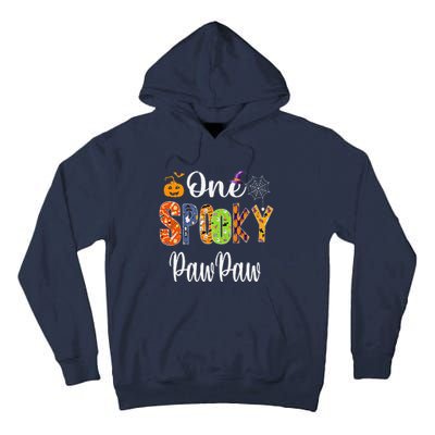 Grandpa Family Halloween Matching One Spooky PawPaw Tall Hoodie