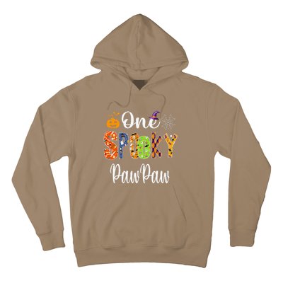 Grandpa Family Halloween Matching One Spooky PawPaw Hoodie