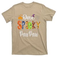 Grandpa Family Halloween Matching One Spooky PawPaw T-Shirt