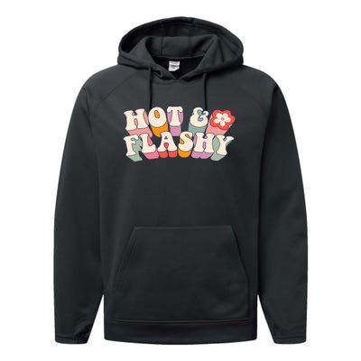 gift for Hot and Flashy Menopause hot flashes Performance Fleece Hoodie