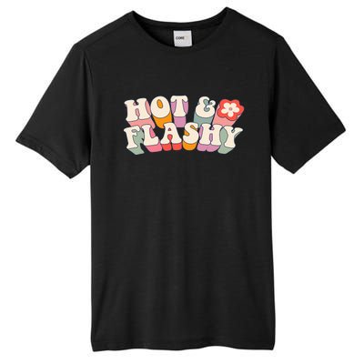 gift for Hot and Flashy Menopause hot flashes Tall Fusion ChromaSoft Performance T-Shirt