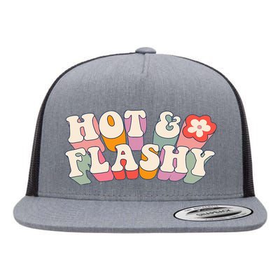 gift for Hot and Flashy Menopause hot flashes Flat Bill Trucker Hat