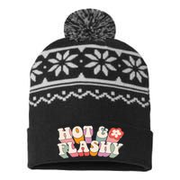 gift for Hot and Flashy Menopause hot flashes USA-Made Snowflake Beanie