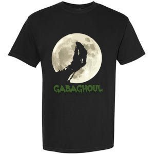 Gabaghoul Funny Hand Moon Halloween Garment-Dyed Heavyweight T-Shirt