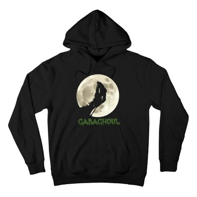 Gabaghoul Funny Hand Moon Halloween Hoodie