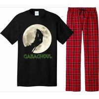 Gabaghoul Funny Hand Moon Halloween Pajama Set