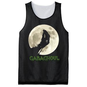 Gabaghoul Funny Hand Moon Halloween Mesh Reversible Basketball Jersey Tank