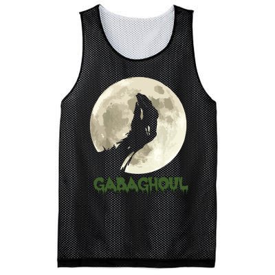 Gabaghoul Funny Hand Moon Halloween Mesh Reversible Basketball Jersey Tank