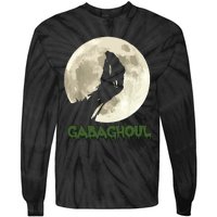 Gabaghoul Funny Hand Moon Halloween Tie-Dye Long Sleeve Shirt