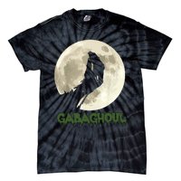 Gabaghoul Funny Hand Moon Halloween Tie-Dye T-Shirt