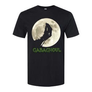 Gabaghoul Funny Hand Moon Halloween Softstyle CVC T-Shirt