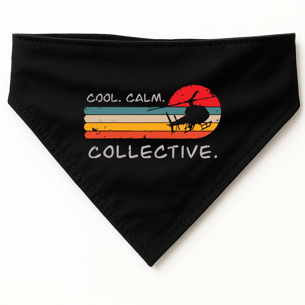 Gift For Helicopter Pilots USA-Made Doggie Bandana