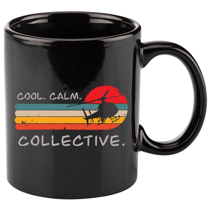 Gift For Helicopter Pilots 11oz C Handle Ceramic Mug