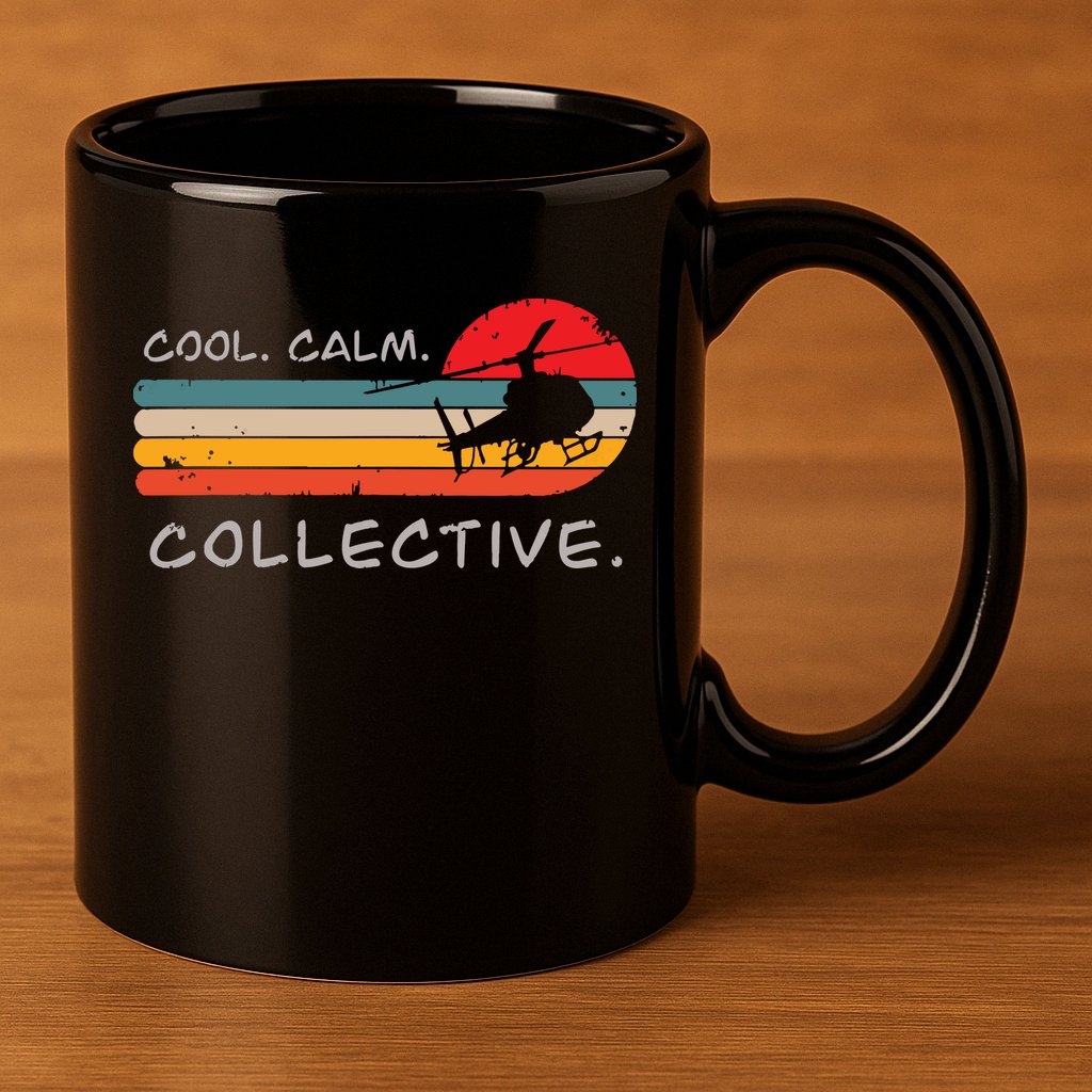 Gift For Helicopter Pilots 11oz C Handle Ceramic Mug