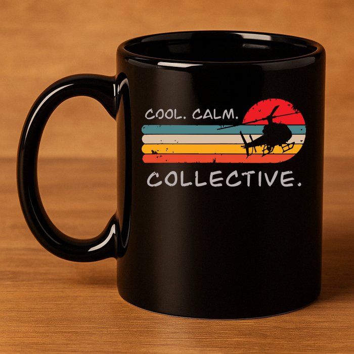 Gift For Helicopter Pilots 11oz C Handle Ceramic Mug
