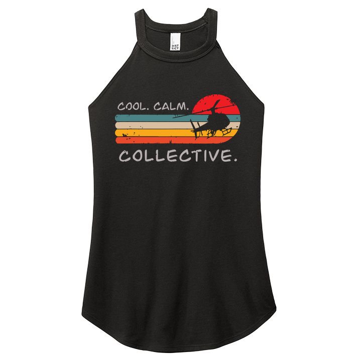 Gift For Helicopter Pilots Women's Perfect Tri Rocker Tank