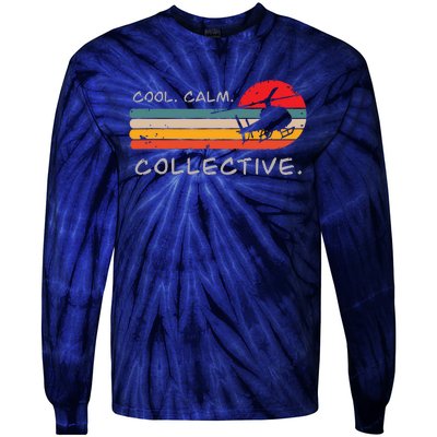 Gift For Helicopter Pilots Tie-Dye Long Sleeve Shirt