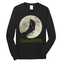 Gabaghoul Funny Hand Moon Halloween Gift Long Sleeve Shirt