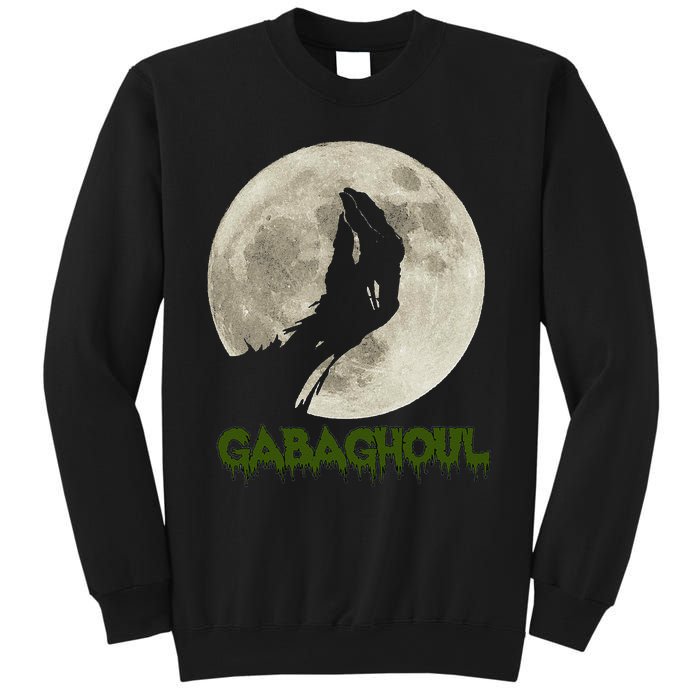 Gabaghoul Funny Hand Moon Halloween Gift Sweatshirt