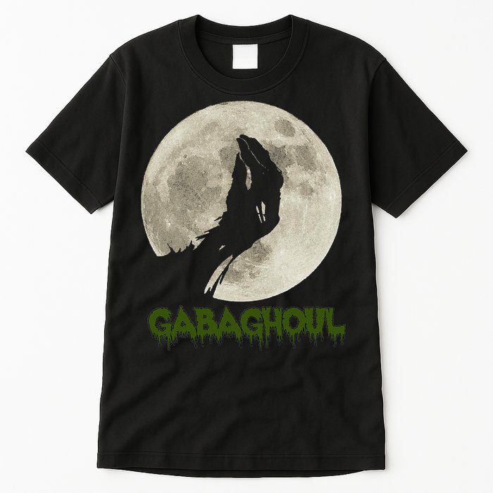 Gabaghoul Funny Hand Moon Halloween Gift Tall T-Shirt