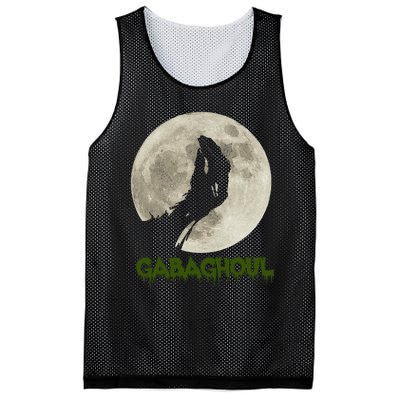 Gabaghoul Funny Hand Moon Halloween Gift Mesh Reversible Basketball Jersey Tank